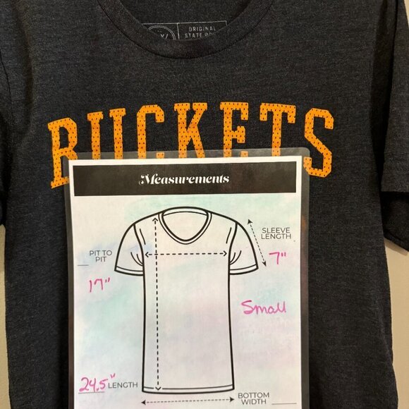 DW Designs Original State Pride Apparel Tennessee Basketball. Size Small - Picture 5 of 5